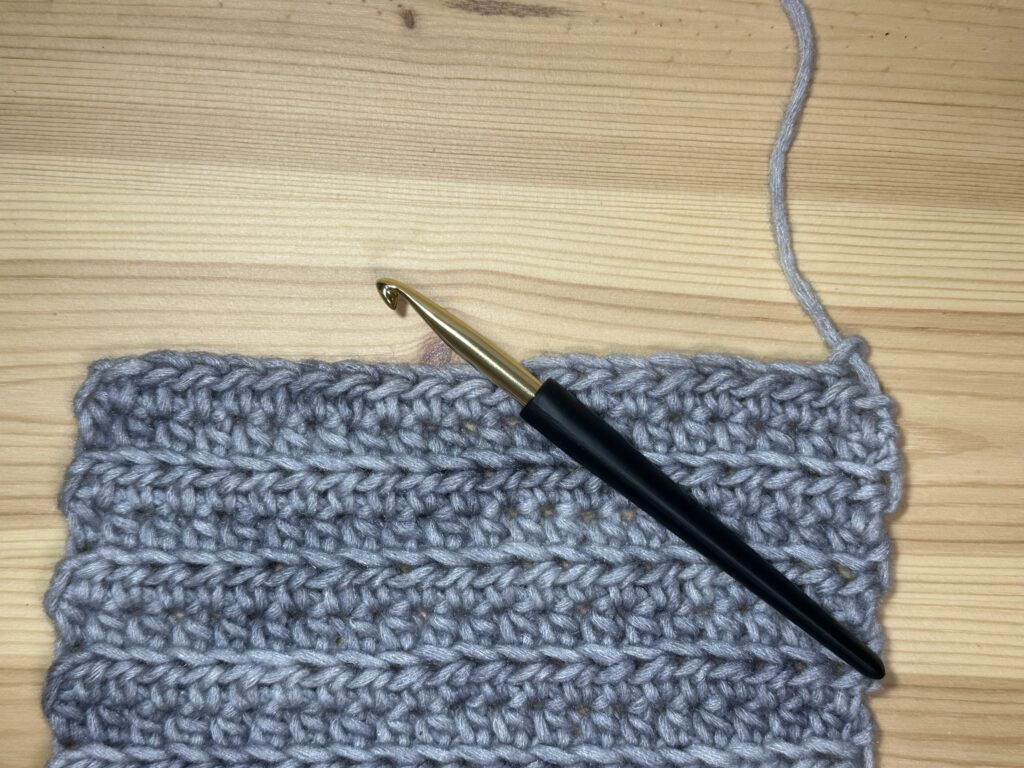 Punto medio alto en crochet paso a paso | Tutorial para principiantes img 9518