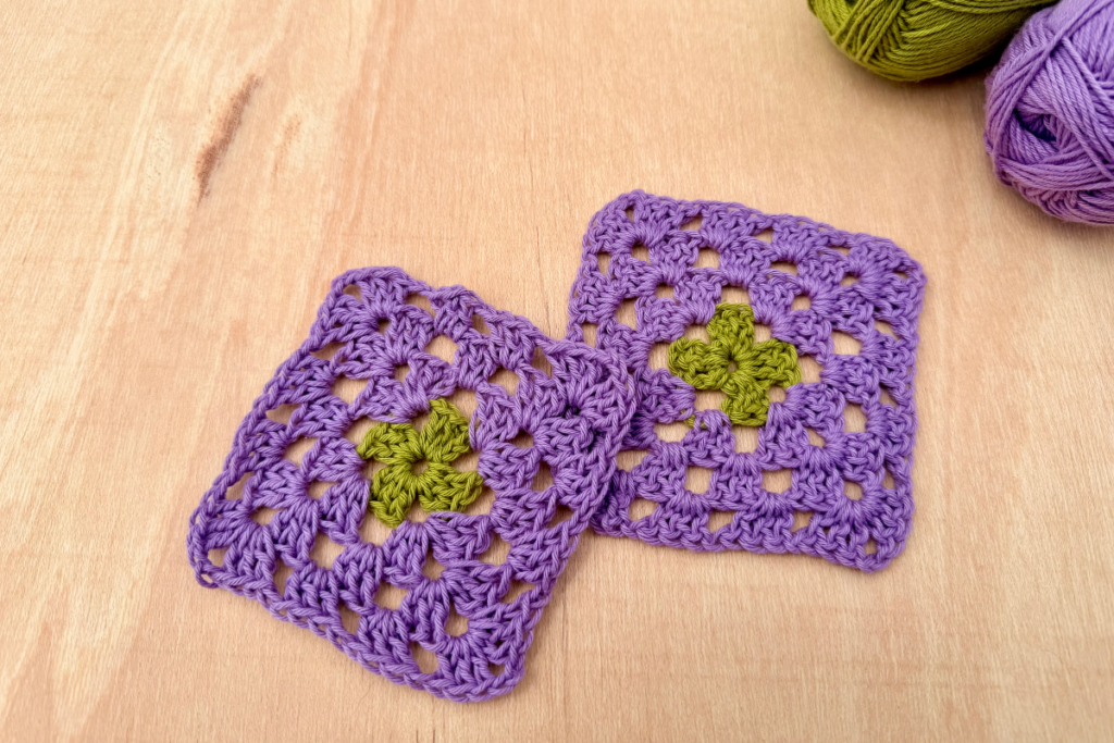 Cómo hacer un granny square clásico en crochet | Tutorial paso a paso granny-square-clasico