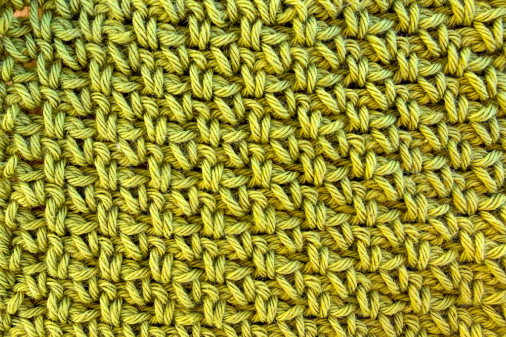 Punto musgo en crochet paso a paso | Tutorial para principiantes foto blog (1)